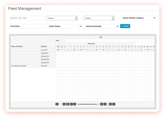 Job Card Interface